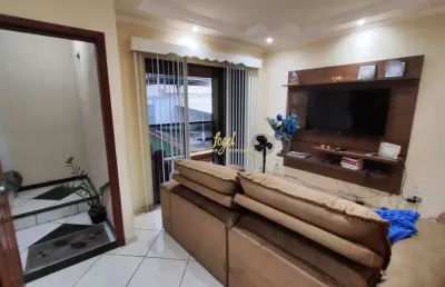 Nova era - casa sobrado 3/4 (1 suíte) - amplo terraço - todos cômodos amplos