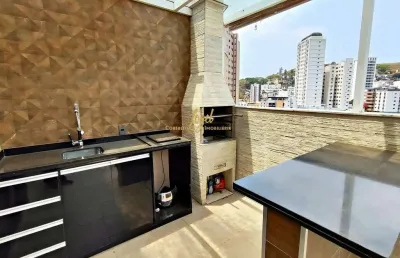 Alto dos passos - cob 4/4 (2 suítes) - terraço - espaço gourmet - 2 vagas paralelas