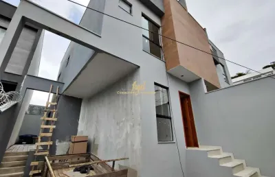 Francisco bernardino - casa 3/4 (1 suíte) - excelente área externa - 2 vagas