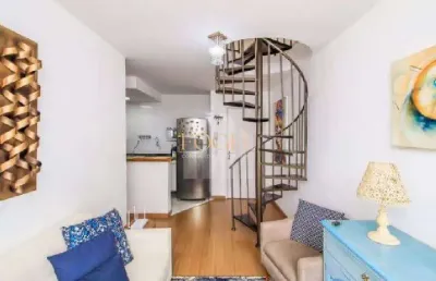 São pedro/jf – cobertura 2/4 e 2 salas – gourmet – vista livre – 1 vaga
