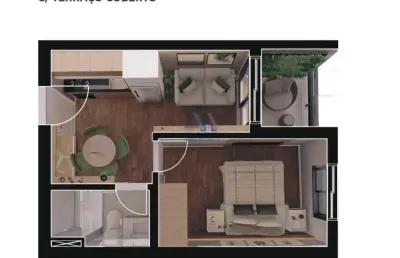 Apartamento com 1 quarto à venda na Saúde, São Paulo 