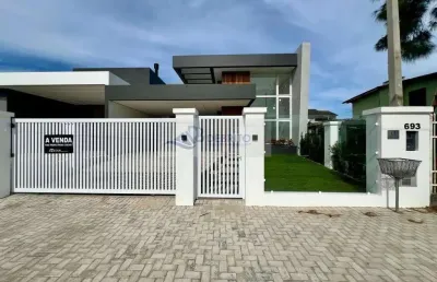 Casa para venda em imbé, centro, 3 dormitórios, 1 suíte, 1 banheiro, 2 vagas