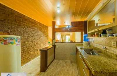 Casa para venda em tramandaí, aldeia da lagoa, 3 dormitórios, 2 banheiros, 1 vaga