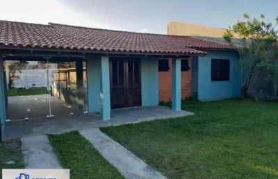 Casa para venda em imbé, centro, 3 dormitórios, 1 suíte, 2 banheiros, 1 vaga