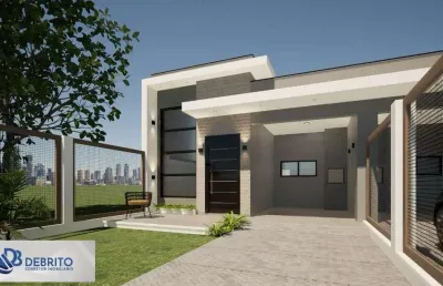 Casa para venda em tramandaí, nova tramandaí, 2 dormitórios, 1 suíte, 2 banheiros, 1 vaga