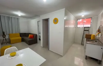 Apartamento para venda em praia grande, tupi, 1 dormitório, 1 banheiro, 1 vaga