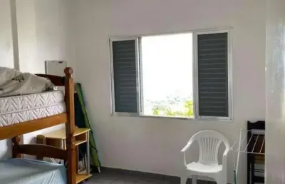 Apartamento frente mar para venda em praia grande, tupi, 2 dormitórios, 1 banheiro, 1 vaga