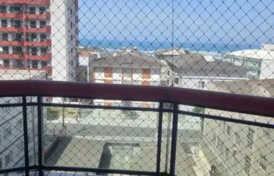 Apartamento para venda em praia grande, tupi, 1 dormitório, 1 banheiro, 1 vaga