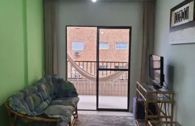 Apartamento para venda em praia grande, tupi, 2 dormitórios, 1 banheiro, 1 vaga