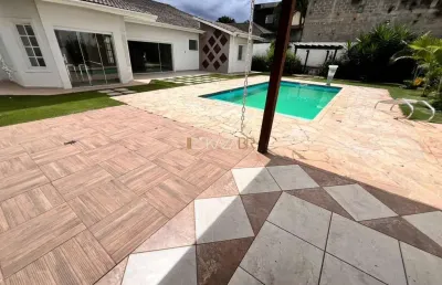 Casa com 5 suites à venda, 540 m² por r$ 2.100.000 - jardim das flores - atibaia/sp