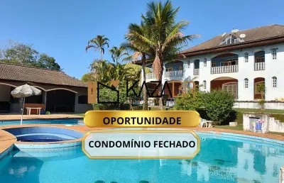 Sítio com 8 dormitórios à venda, 8000 m² por r$ 1.870.000,00 - vila dom pedro - atibaia/sp