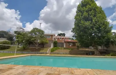 Linda casa para locação, com 3 quartos na vila santista, atibaia - sp