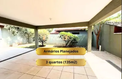 Casa com 3 dormitórios para alugar, 135 m² por r$ 5.144,00/mês - jardim dos pinheiros - atibaia/sp