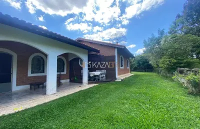 Chácara com 4 dormitórios à venda, 24000 m² por r$ 1.300.000,00 - ponte alta - atibaia/sp