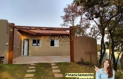 Casa térrea à venda, 2 dormitórios, quintal, 56m² - $410.000 – campos de atibaia – atibaia/sp