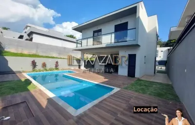 Casa para locação, condomínio fechado, 3 suítes, piscina, 180m² - $8.000 - terras de atibaia i