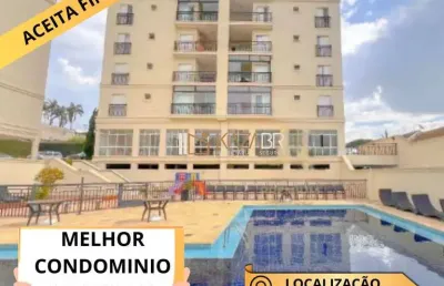 Apartamento em condomínio com 3 dormitórios à venda, 87 m² por r$ 1.050.000 - residencial vila giglio - atibaia/sp