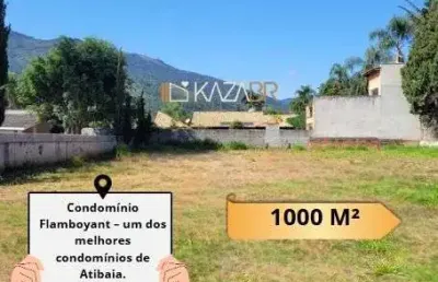 Terreno à venda, 1000 m² por r$ 1.390.000,00 - condomínio flamboyant - atibaia/sp