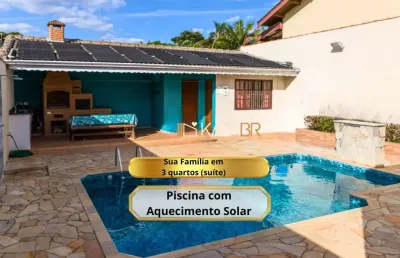 Casa com 3 dormitórios à venda, 219 m² por r$ 1.070.000,00 - jardim dos pinheiros - atibaia/sp