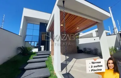 Casa térrea à venda, 3 suítes, piscina, 200m² - $1.800.000 - nova gardênia – atibaia/sp