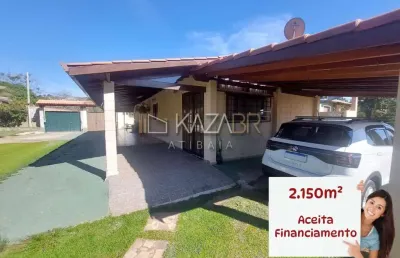 Chácara à venda, 2.150m², 5 dormitórios (2 suítes) - $750.000 – jd. estância brasil – atibaia/sp