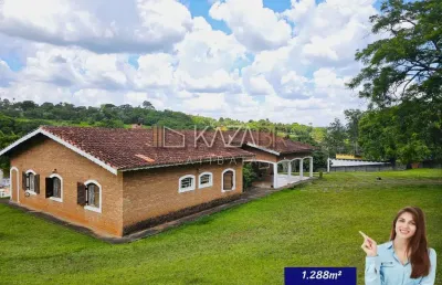 Chácara à venda, 4 dormitórios, 1.288m² - $750.000 – jd. estância brasil – atibaia/sp
