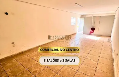 Salão, 300 m² - venda por r$ 1.000.000,00 ou aluguel por r$ 5.000,00/mês - jardim brasil - atibaia/sp