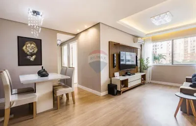 Apartamento reformado de 69m² com 3 dormitórios sendo 1 suíte no condomínio terra nova vista alegre