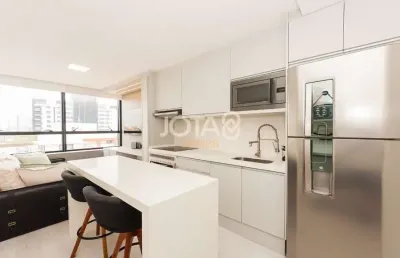 Apartamento com 1 quarto para alugar na Avenida Visconde de Guarapuava, 3000, Batel, Curitiba