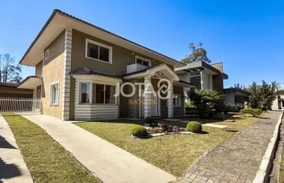 Casa em condomínio fechado com 5 quartos à venda na rua antônio escorsin, 1750, santa felicidade, curitiba, 244 m2 por r$ 1.990.000