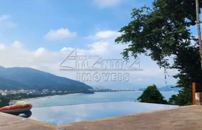 Casa de condomínio com 4 dorms, ponta das toninhas, ubatuba - r$ 4.8 mi, cod: 4276