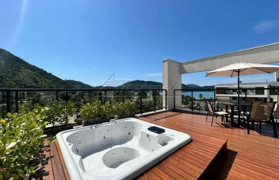 Cobertura com 2 quartos, praia da enseada, ubatuba - r$ 2.7 mi, cod: 4402