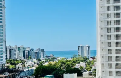 Apartamento para locação todo mobiliado na  praia brava  cidade de itajai santa catarina