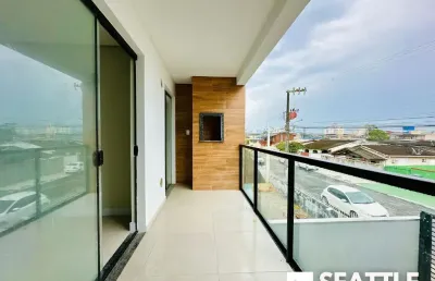 Apartamento com 3 quartos sendo 1 suite para venda imóvel novo bairro sao  vicente,  itajaí  santa c