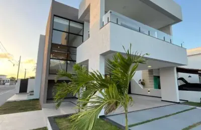 Casa em condomínio fechado com 4 quartos à venda na Rua E, 00, Aruana, Aracaju