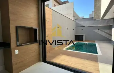 Belíssimo sobrado condomínio rudá- 3 suítes- churrasqueira- piscina- lazer