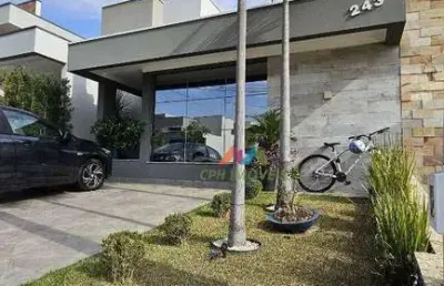 Casa à venda mobiliada no condomínio brescia - indaiatuba, sp