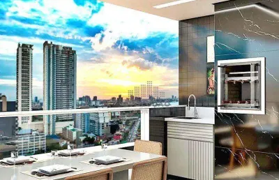 Cobertura com 3 dormitórios à venda, 330 m² por r$ 3.555.000,00 - campinas - são josé/sc