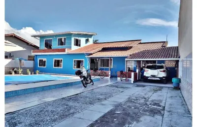 Casa com 4 dormitórios à venda, 135 m² - praia joão rosa - biguaçu/sc