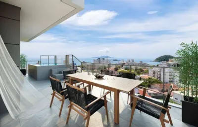 Cobertura com 3 dormitórios à venda, 124 m² por r$ 2.320.000,00 - palmas - governador celso ramos/sc