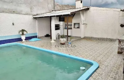 Casa 2 quartos, 2 vagas, piscina - forquilhas - santa catarina