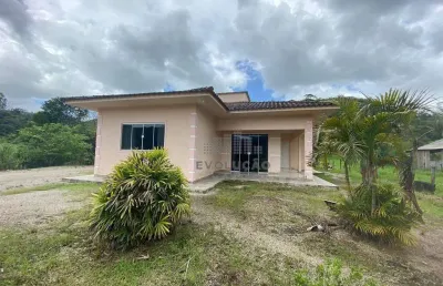 Chácara com 3 dormitórios à venda, 4000 m² por r$ 1.550.000,00 - área rural de biguaçu - biguaçu/sc