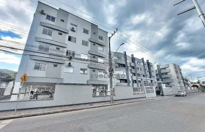 Apto 2 quartos, sacada, 1 vaga - são sebastião - santa catarina