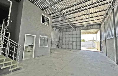 Galpão 170 m² - 2 andares, trifásico - aririú da formiga - santa catarina