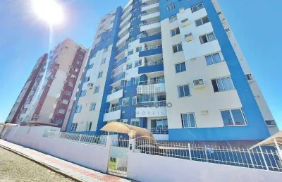 Apartamento com 2 dormitórios à venda, 57 m² por r$ 330.000,00 - ipiranga - são josé/sc