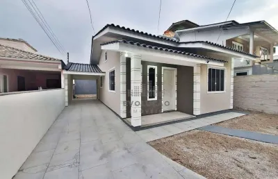 Casa 3 quartos, 1 vaga, amplo terreno - são sebastião