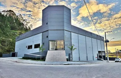 Galpão para locação, de frente ao acesso para contorno viário, br 282, palhoça/sc