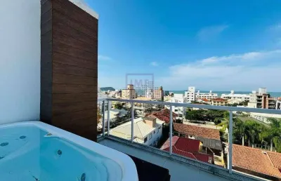 Cobertura 3 dorms, sendo 2 suítes e 2 vagas - palmas, gov. celso ramos sc