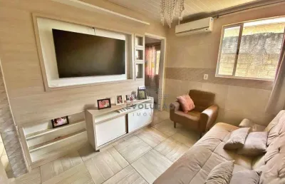 Casa 2 quartos, 1 suíte, closet, 1 vaga - praia de fora