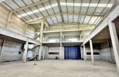 Barracão / Galpão / Depósito com 1 sala à venda na Avenida Celso Joaquim da Silva, Sertão do Maruim, São José